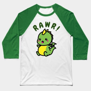 Rawr cute dragon Baseball T-Shirt